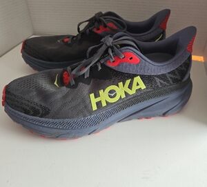 HOKA ONE Challenger ATR 7 Trail Running Shoes Obsidian Anchor Size 11B Women
